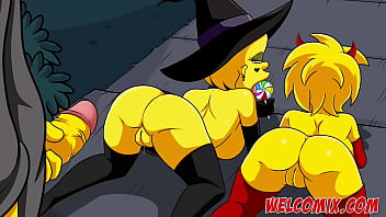 VIDEO.UFTIOKKF6BA Special Halloween Night! Simpsons Porn! Simptoons!