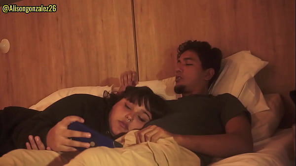Watching Netflix with my stepsister but I couldn't help but put my penis in her mouth, they almost discovered us!! — video thumbnail